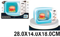 Микроволновая печь 9608 с продуктами в коробке