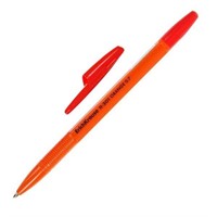 Ручка шариковая красная R-301 ORANGE 0.7 Stick 43196 /Erich Krause/