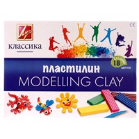 Пластилин 18цв Классика 360 гр. 20С1330-08 /ЛУЧ/