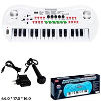 Синтезатор ZYB-B0690-2 32 клавиши с сетев. адаптером и микрофоном в коробке