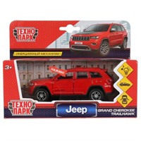 Модель CHEROKEE-12SL-RD JEEP GRAND CHEROKEE красный Технопарк в коробке