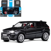 Модель 1:32 2017 Land Rover Range Rover Evoque HSE, черный 1251548JB Автопанорама