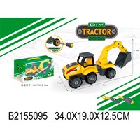 Конструктор 0597-1 Трактор в коробке