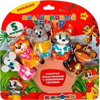 Резиновая игрушка Пальчиковый театр герои ЭКРАН LX-PT-EKRAN