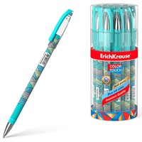 Ручка шариковая синяя ColorTouch Emerald Wave 50819/Erich Krause/
