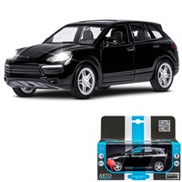 Модель 1:32 Porsche Cayenne S черный JB1251579 Автопанорама