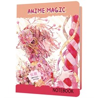 Блокнот 30 л. Аниме MAGIC обложка девочка с цветком в волосах 9785001417972