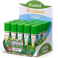 Клей карандаш Crown "Expert", 15г, ПВП CG-150