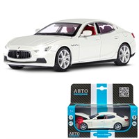 Модель 1:32 Maserati Ghilbi, белый JB1251580 Автопанорама
