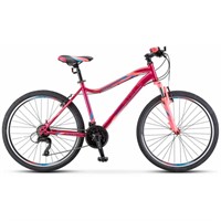 Велосипед двухколесный 26" Miss-5000 MD 18" вишнёвый/розовый V020 /STELS/