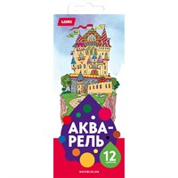 Акварель 12цв Ал-002 Lori