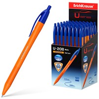 Ручка шариковая синяя U-208 Matic Orange 1.0, Ultra Glide Technology 47587 /Erich Krause/