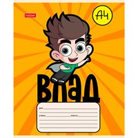 Тетрадь 12 л. А5ф КОСАЯ линия Влад А4 12Т5В6