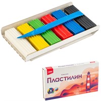 Пластилин 6цв Классика  20 гр, пенал Плк-013 Lori
