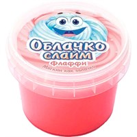 Слайм Прихлоп 250 мл облачко красный 01156/ Ф-КРА-О-250