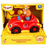 Кабриолет на радиоуправлении 18 см катапульта Три Кота Умка YJG-3CATS