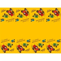 Скатерть полиэтиленовая Тачки Монстры Трак 137см X 181см 6079246