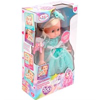 Кукла Карапуз Y30D-POLI11-FAIRY-22-RU Полина 30см, закр глаза, 100 фраз