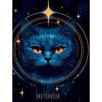 Скетчбук А5 467-0-159-17928-3 КОСМИЧЕСКИЙ КОТ