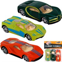 Набор машин Young Racer MK324-385B меняет цвет в воде (3шт) в пак.