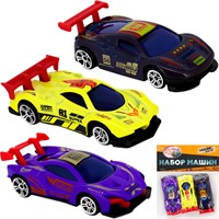 Набор машин Young Racer MK1021-23A меняет цвет в воде (3шт) в пак.