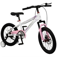 Велосипед двухколесный 18" WILLPOWER розовый FG240528149L-1