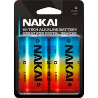 Элемент питания LR20 NAKAI Hi-Tech 2xBL