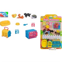 Игровой набор KDL99-16 с питомцами и аксесс., в кор.