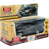 Модель 2114-12-BK-WOD LADA -2114 "SAMARA", 12 см, двери, багаж, инерц., черный Технопарк  в кор.