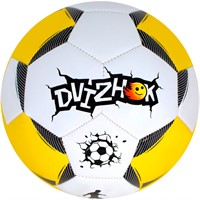 Мяч Футбол №5 Dvizhok 320 гр. 141V-721-4 2слоя желто-белый