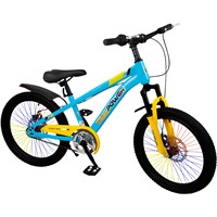 Велосипед двухколесный 20" WILLPOWER желтый FG240528002L-3