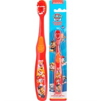 Зубная щетка фигурная для детей Щенячий Патруль красная MASTER DENT 121308-SD