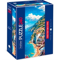 Пазл 240 Побережье Италии Compact Box + Постер для сборки 089840