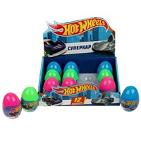 Модель HW-EGG-094-R Хот Вилс ЯЙЦО 5 см в ассортименте Технопарк в кор.