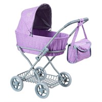 Коляска для куклы 8019-2236 Микси Багги Бум Mixy Buggy Boom сиреневый классическая.