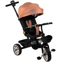 Велосипед трехколесный Dvizhok коричневый FG240528316L-1 колеса ЭВА  10"/8"