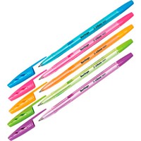 Ручка шариковая синяя 0,7мм Tribase Neon СВр_70932 Berlingo