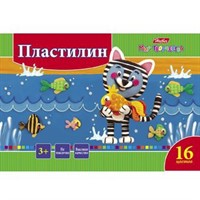 Пластилин 16цв Ушастики 16880 Hatber