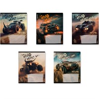 Тетрадь 18 л. линейка Road Beast ErichKrause 63269