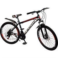 Велосипед двухколесный 24" красный, 21 скорость FG240528061L-1