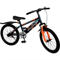 Велосипед двухколесный 20" WILLPOWER фиолетово-оранжевый FG240624647R-3