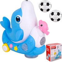 Игрушка на батарейках 675B Дельфин в кор.