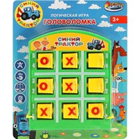 Логическая игрушка Головоломка Синий трактор B1875604-R2