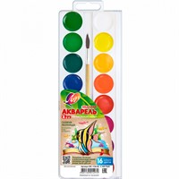 Акварель 16 цв. ZOO с/к 29С 1726-08 /ЛУЧ/