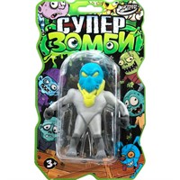 Игрушка-Тянучка МОНСТР серебристый пришелец SJ2360-RU