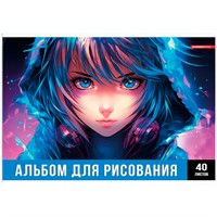 Альбом для рисования 40 л. Геймерша 15383