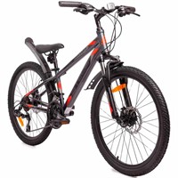 Велосипед двухколесный 24" Navigator-400 MD 12" серый/красный EP-00005985