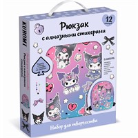 Набор для творчества Рюкзак для декорирования алмазными стикерами. Куроми 09237