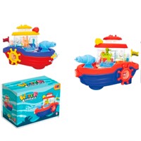 Игрушка на батарейках 999-58 Корабль