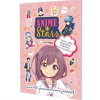 Наклейки Anime Stars (розовая обложка) 978-5-00241-002-6